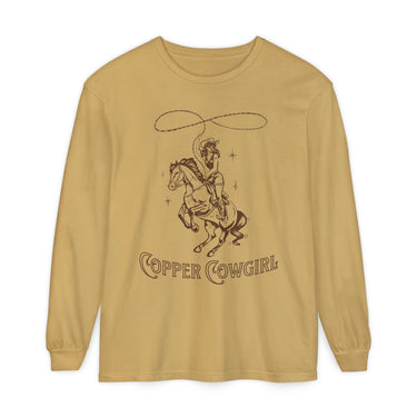 Copper Cowgirl - West Coast Collection Long Sleeve T-Shirt