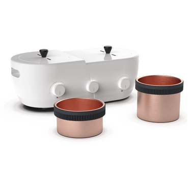Self Stirring Wax Warmer with Copper Pots | The Enso Duo